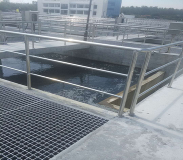 荊門某廠區(qū)污水驗收