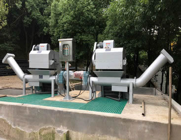 格柵、壓榨機(jī)（嵊州環(huán)衛(wèi)處垃圾處理）